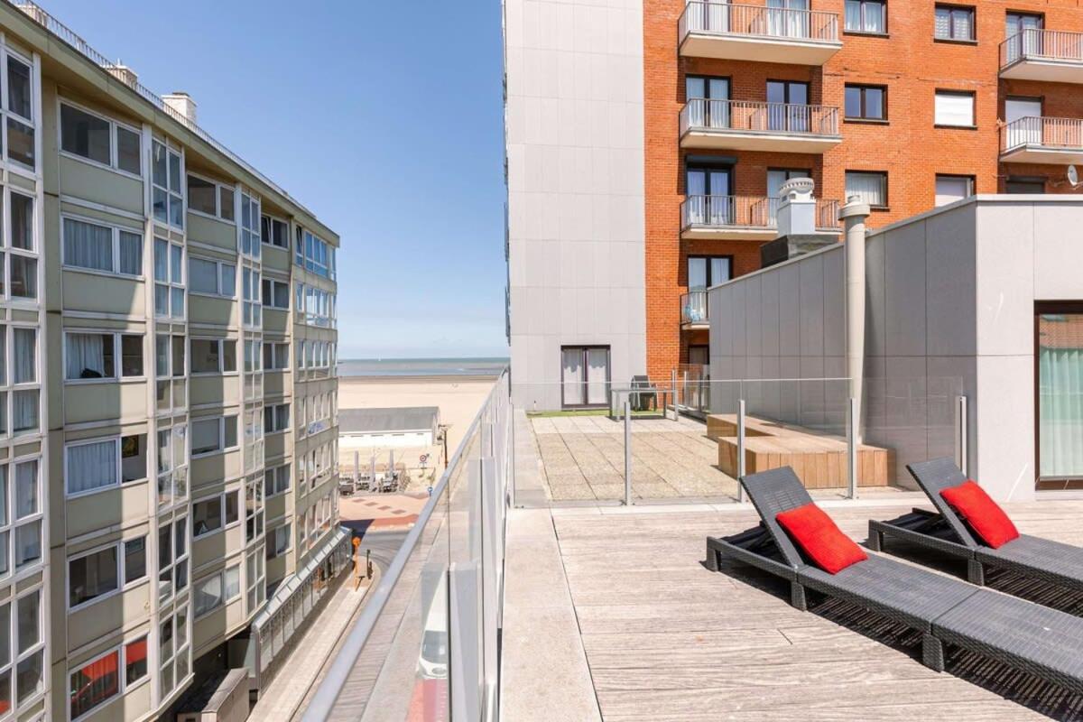 Huswell - Sunny Apartment In Knokke-Heist With Big Terrace Exterior foto